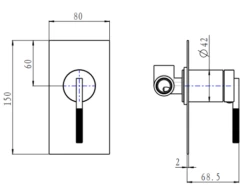 Caddence Shower Mixer -HERA Bathware Sales 0f05da209191dbcf7b4c7d1d0da72fc7b95bd96840d926d6fa06215d3a304308