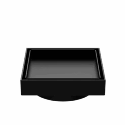 130MM Square Tile Insert Floor Waste 80/100mm Outlet | Nero -HERA Bathware Sales 130mm square tile insert floor waste 80100mm outlet nero80mm outletmatte blackshower wastenero tapware 608887