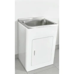 Hando 45L Wider Trough & Metal Cabinet 600Wx500D | Cob&Pen -HERA Bathware Sales 1607259 1