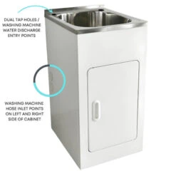 Patra 35 Litre Skinni Trough & Metal Cabinet | Cob&Pen