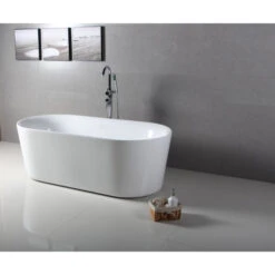 Franz Prince Freestanding Oval Slumber Edge Bath | Cob&Pen