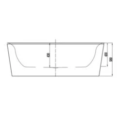 Franz Prince Freestanding Oval Slumber Edge Bath | Cob&Pen -HERA Bathware Sales 1632874 5