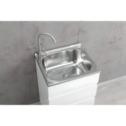Hando Deluxe Trough & 2 Drawer Solid PVC Cabinet 600Wx500D | Cob&Pen 4 Hando Deluxe Trough & 2 Drawer Solid PVC Cabinet 600Wx500D | Cob&Pen -HERA Bathware Sales 1636172 2
