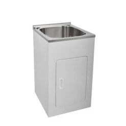 Vogue Inline 45L Trough & Metal Cabinet 500W X 600D | Cob&Pen