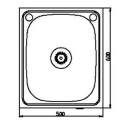 Vogue Inline 45L Trough & Metal Cabinet 500W X 600D | Cob&Pen -HERA Bathware Sales 1656890 4