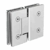 180 DEGREE GLASS TO GLASS SHOWER HINGE 10MM GLASS 2 180 DEGREE GLASS TO GLASS SHOWER HINGE 10MM GLASS -HERA Bathware Sales 180 degree glass to glass shower hinge 10mm glasschromeshower hingenero tapware 725538