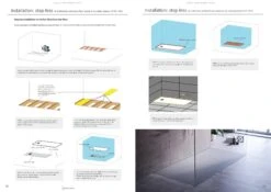 Cemento Shower Base Concrete Finish (Made In Italy) | Domus Living -HERA Bathware Sales 2025 ARCHITECTURAL SHOWER FLOOR CATALOGUE c 06 1