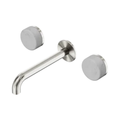 Serenity Wall Basin Set 220mm Spout -HERA Bathware Sales 24D041BN image 1 1