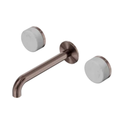 Serenity Wall Basin Set 220mm Spout -HERA Bathware Sales 24D041BZ image 1 1