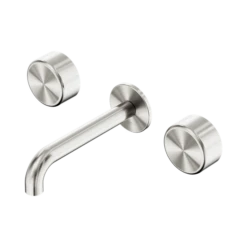 Serenity Wall Basin Set 220mm Spout -HERA Bathware Sales 24D046BN image 1 1