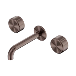 Serenity Wall Basin Set 220mm Spout -HERA Bathware Sales 24D046BZ image 1 1