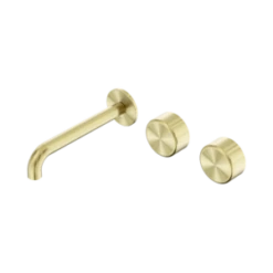 Serenity Wall Basin Set 185mm Offset Spout -HERA Bathware Sales 24D064BG image 1 300x300 2