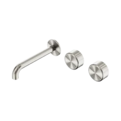 Serenity Wall Basin Set 185mm Offset Spout -HERA Bathware Sales 24D064BN image 1 300x300 2