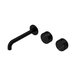 Serenity Wall Basin Set 160mm Offset Spout 21 Serenity Wall Basin Set 160mm Offset Spout -HERA Bathware Sales 24D125MB image 1