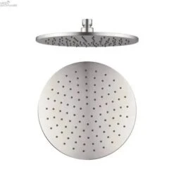 250MM Round Shower Head -HERA Bathware Sales 250mm round shower headbrushed nickelshower headnero tapware 821621
