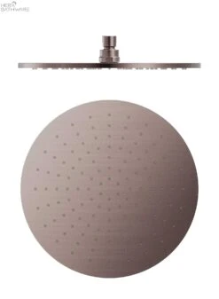 300MM Round Shower Head -HERA Bathware Sales 300mm round shower headbrushed bronzeshower headnero tapware 330755