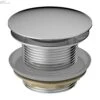 40mm Bath Pop-Up Plug With Removable Waste NO OVERFLOW | NERO