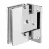 90 DEGREE GLASS TO WALL SHOWER HINGE 10MM GLASS -HERA Bathware Sales 90 degree glass to wall shower hinge 10mm glasschromeshower hingenero tapware 126216