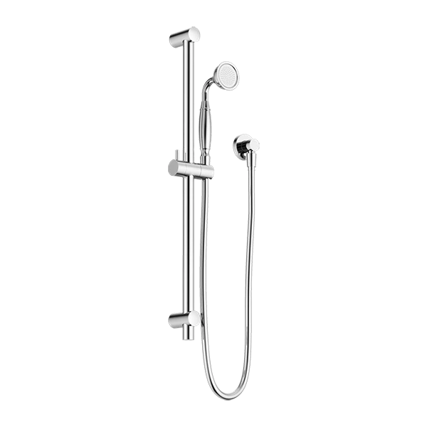 York Shower Rail With Hand Shower York Shower Rail With Hand Shower -HERA Bathware Sales NR692105A02CH image 1