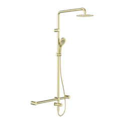 Mecca Care 32mm T-Bar Grab Rail 1100x750mm Twin Shower Set 5 Mecca Care 32mm T-Bar Grab Rail 1100x750mm Twin Shower Set -HERA Bathware Sales NRCS008BG image 1 1