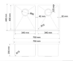 Atlas Handmade Kitchen Sink - 760mm 5 Atlas Handmade Kitchen Sink - 760mm -HERA Bathware Sales Screenshot 1 1