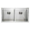 Stainless Steel Kitchen Sink Double Bowls - 850mm -HERA Bathware Sales Stainless Steel Kitchen Sink Double Bowls 850mm Louis Marco 1686624015