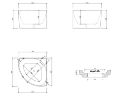 Bella Corner Bath With Overflow | Ceto 6 Bella Corner Bath With Overflow | Ceto -HERA Bathware Sales a7c49aee044d8c633c7b1ababa3f052
