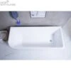Allen Right Corner Bathtub | Ceto -HERA Bathware Sales allen right corner bathtubgloss white1500mm rightbathtubkdk bathware 262166