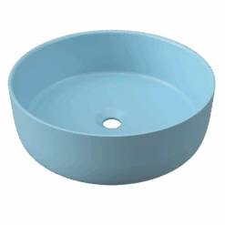 Allure Basin 360mm -HERA Bathware Sales allure basin 360mmblue mattetimberline 246845