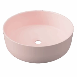 Allure Basin 360mm -HERA Bathware Sales allure basin 360mmmatte pinktimberline 543515