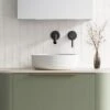Allure Dimple Basin 360mm 2 Allure Dimple Basin 360mm -HERA Bathware Sales allure dimple basin 360mmgloss whitetimberline 381088