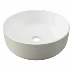 Allure Raked Basin 360mm -HERA Bathware Sales allure raked basin 360mmgloss whitebasintimberline 902752