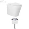 Alzano Matte White In Wall Toilet With R&T Cistern -HERA Bathware Sales alzano matte white in wall toilet with rt cisternmatte whitetoiletinspire bathware 135802