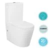 ALZANO RIMLESS TOILET SUITE - R&T Cistern 1 ALZANO RIMLESS TOILET SUITE - R&T Cistern -HERA Bathware Sales alzano rimless toilet suite rt cisternstandard seattoiletinspire bathware 416201