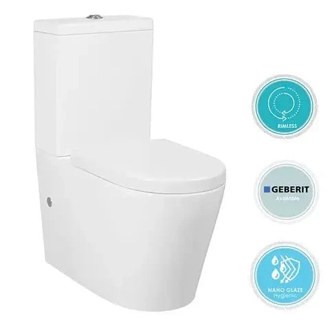 ALZANO RIMLESS TOILET SUITE - R&T Cistern ALZANO RIMLESS TOILET SUITE - R&T Cistern -HERA Bathware Sales alzano rimless toilet suite rt cisternstandard seattoiletinspire bathware 416201