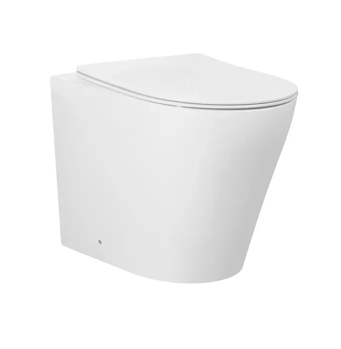 ALZANO Tornado Rimless Wall Face In Wall Toilet Pan ONLY ALZANO Tornado Rimless Wall Face In Wall Toilet Pan ONLY -HERA Bathware Sales alzano tornado rimless wall face in wall toilet pan onlyslim seatmatte whitetoiletinspire bathware 216451