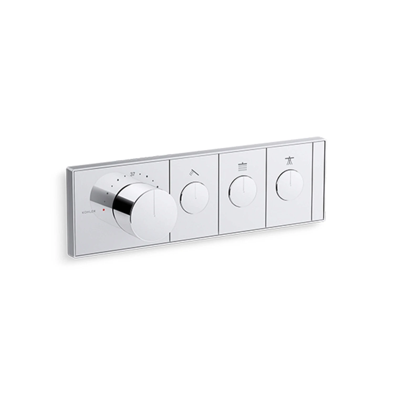 Anthem Recessed Mechanical Thermostatic Control 3 Outlet Anthem Recessed Mechanical Thermostatic Control 3 Outlet -HERA Bathware Sales anthem recessed mechanical thermostatic control 3 outlettrim kitchromekohler 283950