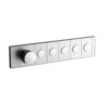 Anthem Recessed Mechanical Thermostatic Control 5 Outlet -HERA Bathware Sales anthem recessed mechanical thermostatic control 5 outlettrim kitchromekohler 538381
