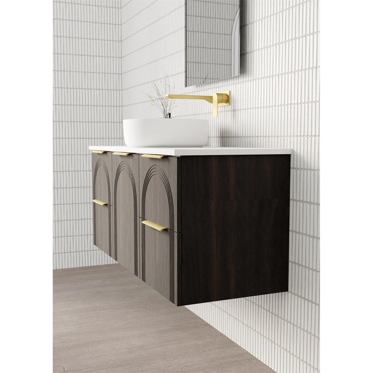 Arco 600mm Bathroom Wall Hung Vanity Arco 600mm Bathroom Wall Hung Vanity -HERA Bathware Sales arco 600mm bathroom wall hung vanitysymphony topvanitiesmarquis 141450