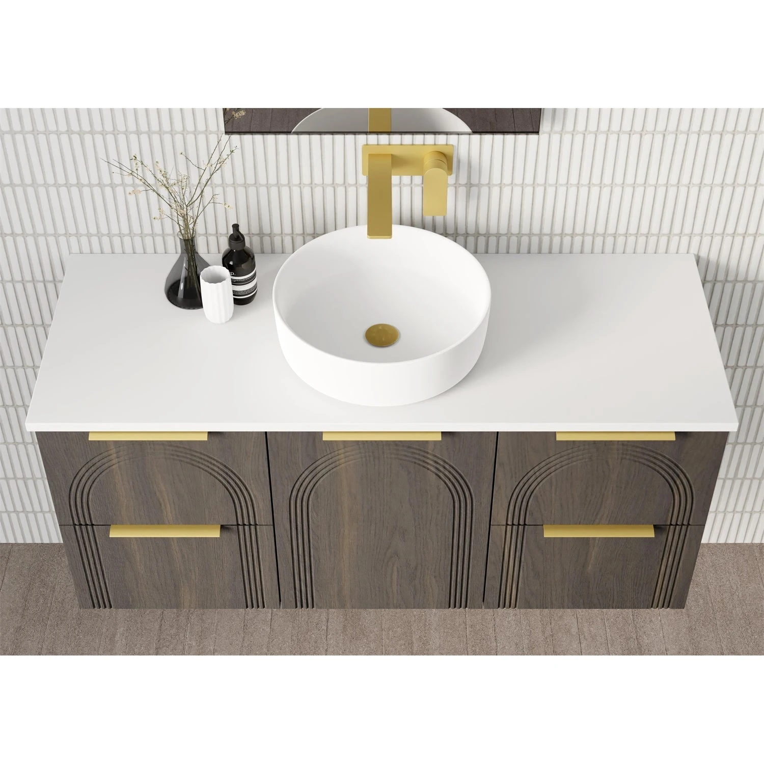 Arco 600mm Bathroom Wall Hung Vanity Arco 600mm Bathroom Wall Hung Vanity -HERA Bathware Sales arco 600mm bathroom wall hung vanitysymphony topvanitiesmarquis 848263