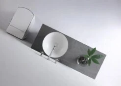 Argyle - Above Counter Basin -HERA Bathware Sales argyle above counter basingloss whitebasinaulic 206903