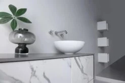 Argyle - Above Counter Basin -HERA Bathware Sales argyle above counter basingloss whitebasinaulic 285470
