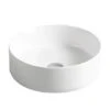 Artis 88 360x360x120 Matte White With Straight Edge Basin -HERA Bathware Sales artis 88 360x360x120 matte white with straight edge basinbasininspire bathware 777911