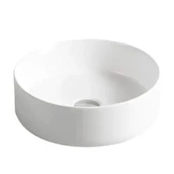 Artis 88 360x360x120 Matte White With Straight Edge Basin