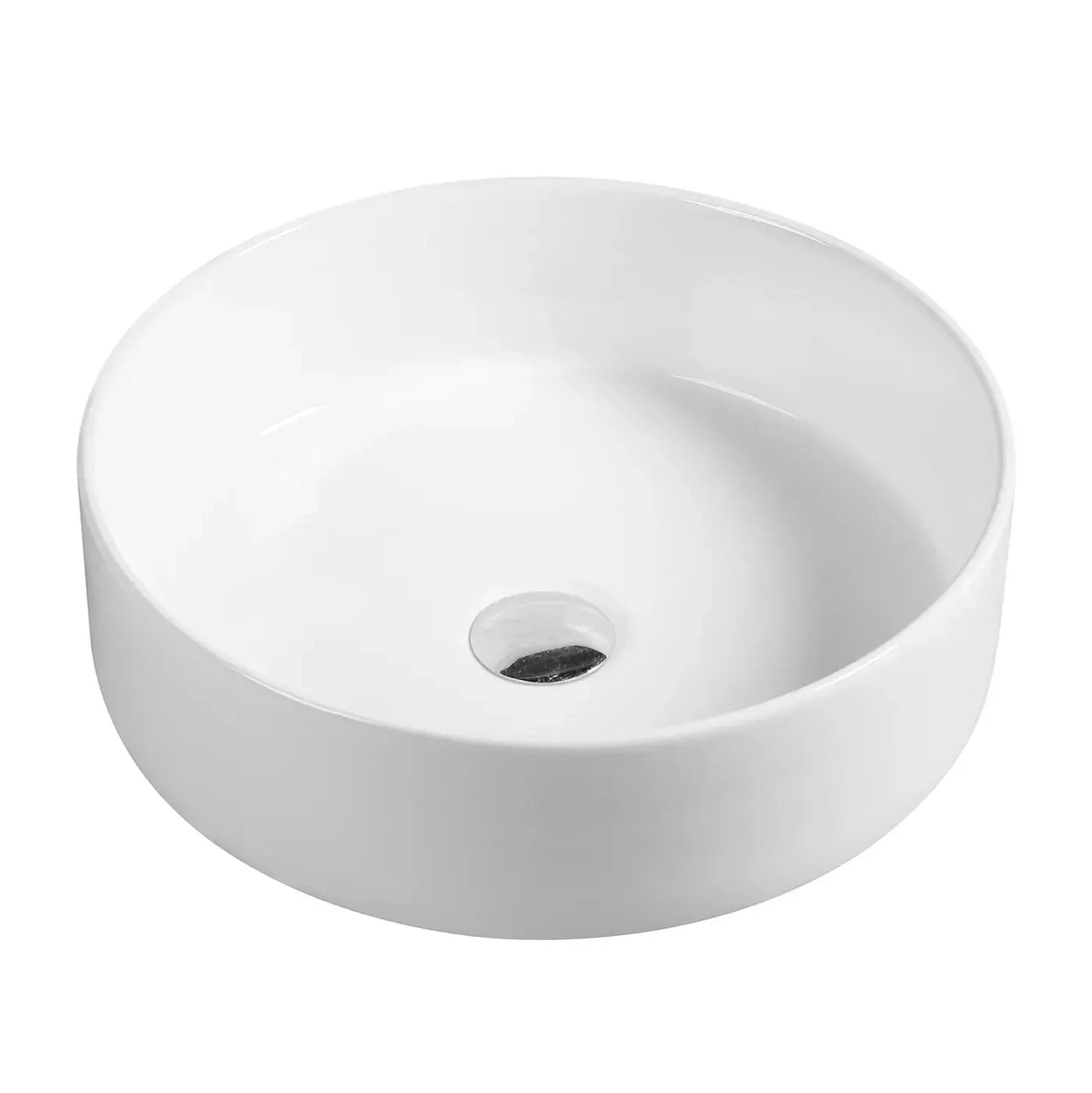 ARTIS 88 Round Above Counter Basin 355x355x120 ARTIS 88 Round Above Counter Basin 355x355x120 -HERA Bathware Sales artis 88 round above counter basin 355x355x120gloss whitebasininspire bathware 307384