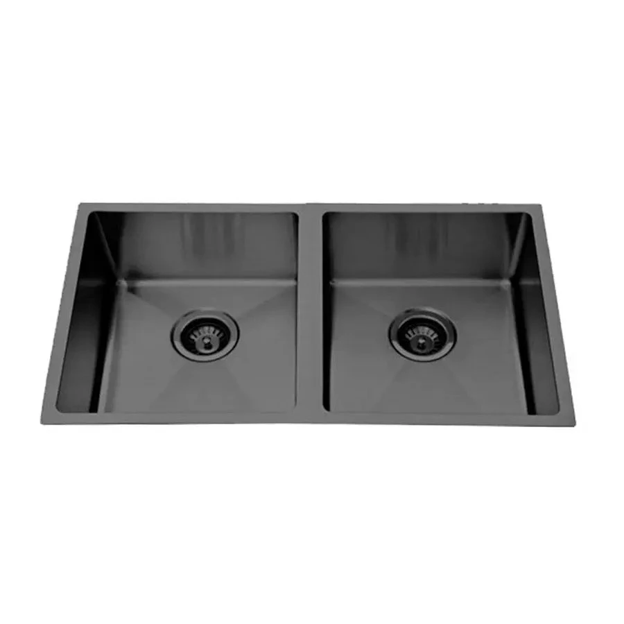Atlas Handmade Kitchen Sink - 760mm Atlas Handmade Kitchen Sink - 760mm -HERA Bathware Sales atlas handmade gun metal kitchen sink 760mmgun metalkitchen sinkbest bm 522100