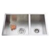 Atlas Handmade Kitchen Sink - 730mm 1 Atlas Handmade Kitchen Sink - 730mm -HERA Bathware Sales atlas handmade kitchen sink 730mmstainless steelkitchen sinkbest bm 592058