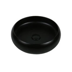 Aura Vessel Above Counter Basin -HERA Bathware Sales aura vessel above counter basingloss blackbasinbnk 869128