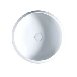 Aura Vessel Above Counter Basin -HERA Bathware Sales aura vessel above counter basinmatte whitebasinbnk 501369