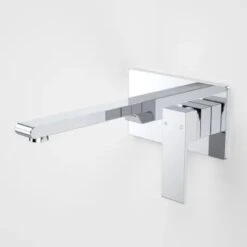 AURA WALL BASIN/BATH MIXER RECTANGLE BACK PLATE